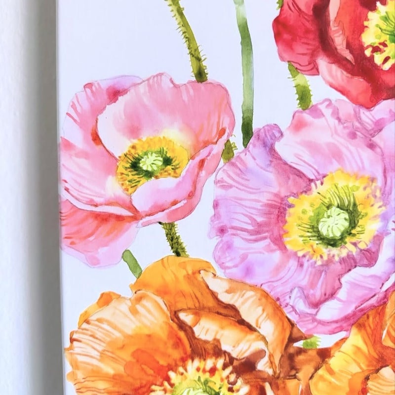 Phoenix Professional Stretched Watercolor Canvas - 12x16 Inch/4 Pack, 100% Cotton Water Color Canvases for Painting, 8 Oz. / 260g White Blank Medium Texture Canvas for Water Based Paints - Image 5